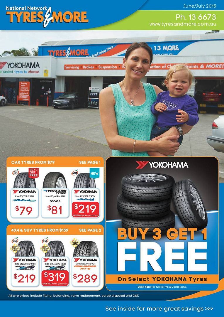 Tyres & More June July 2015 Catalogue Just Commodores